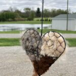 Alpaca Nesting Heart