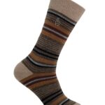 Alpaca Socks-Stripe Tierra